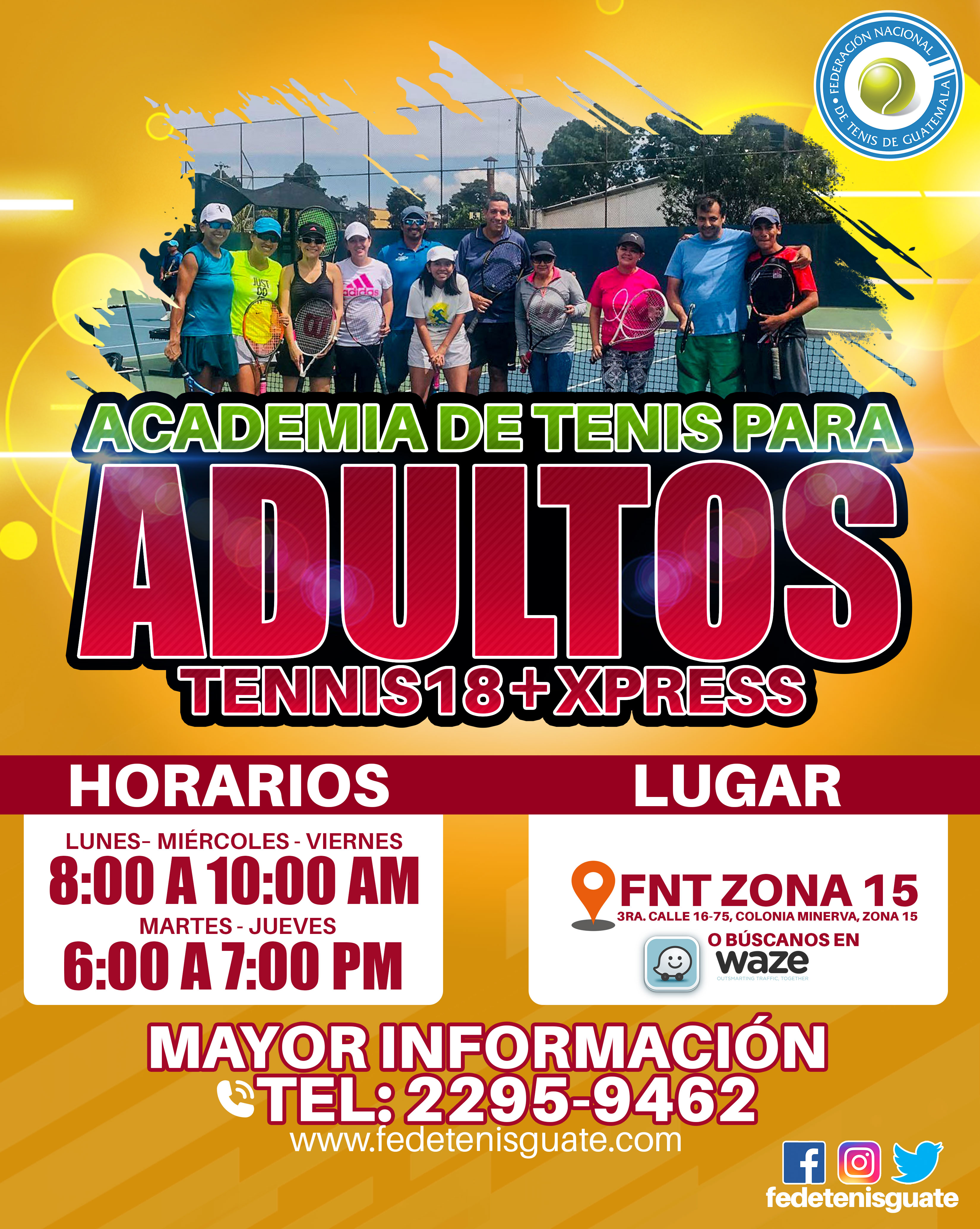 AFICHE ACADEMIA DE ADULTOS